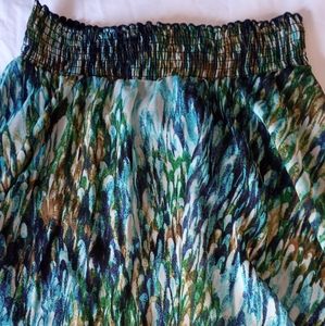High Low colorful skirt